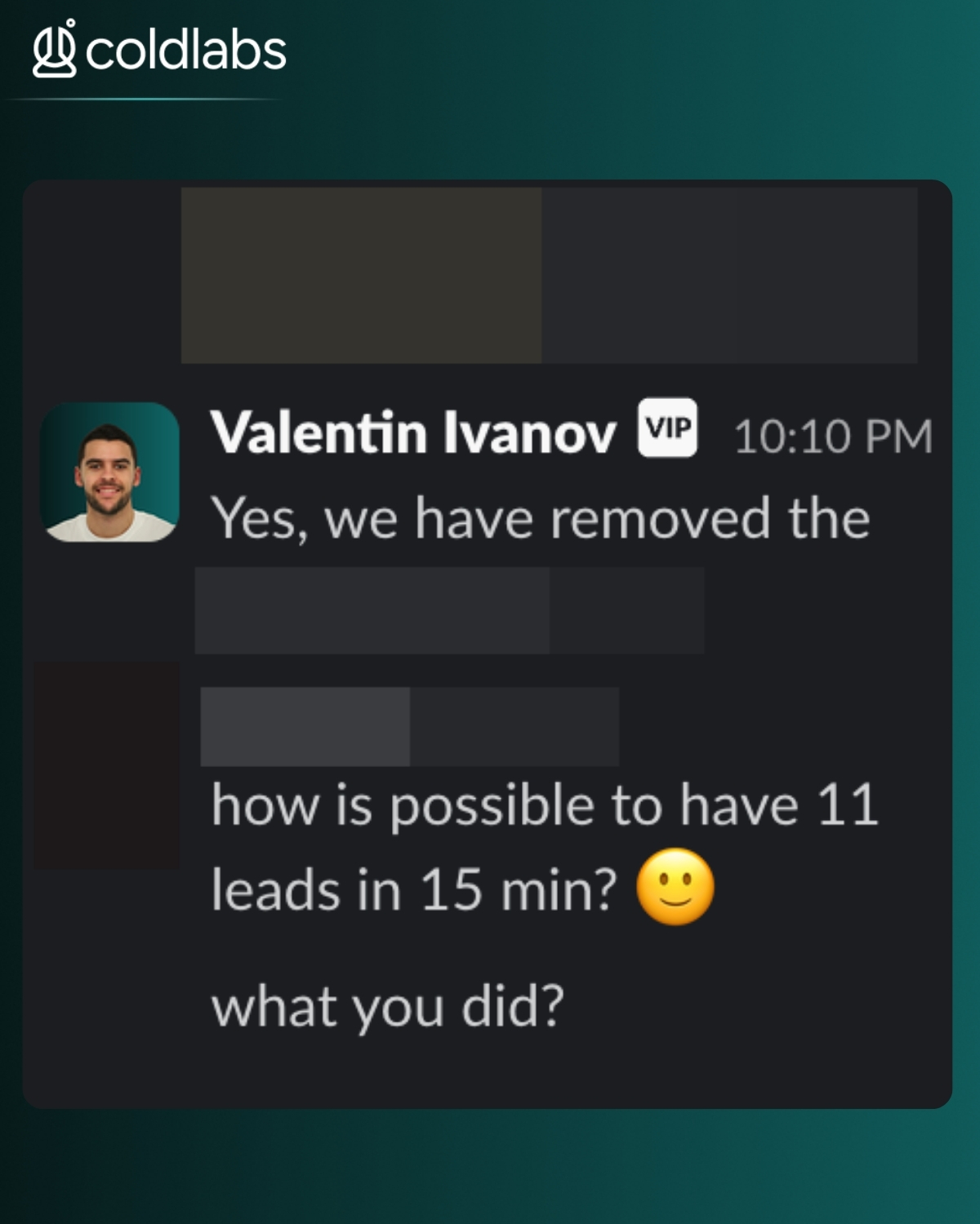 Customer message 16