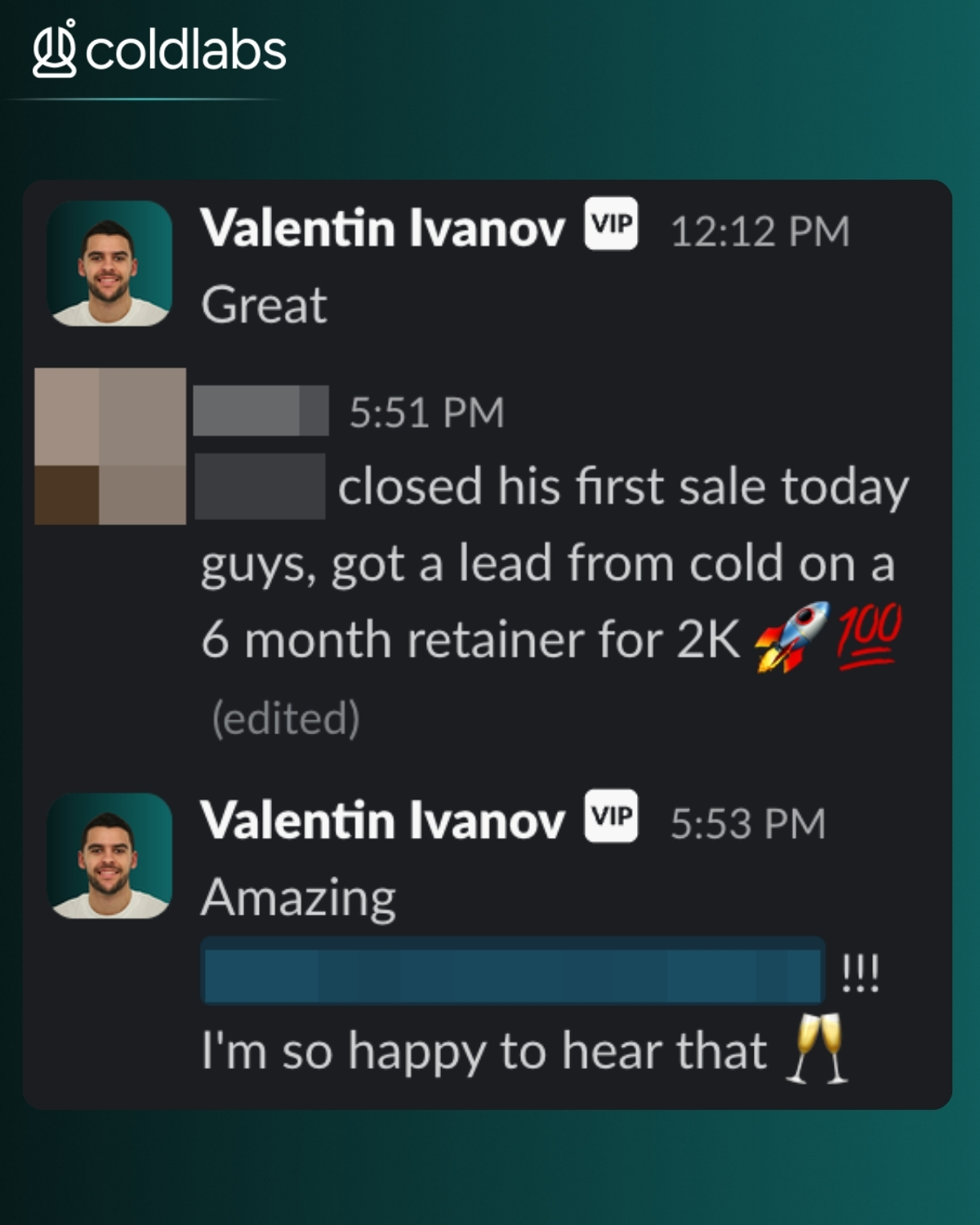 Customer message 4