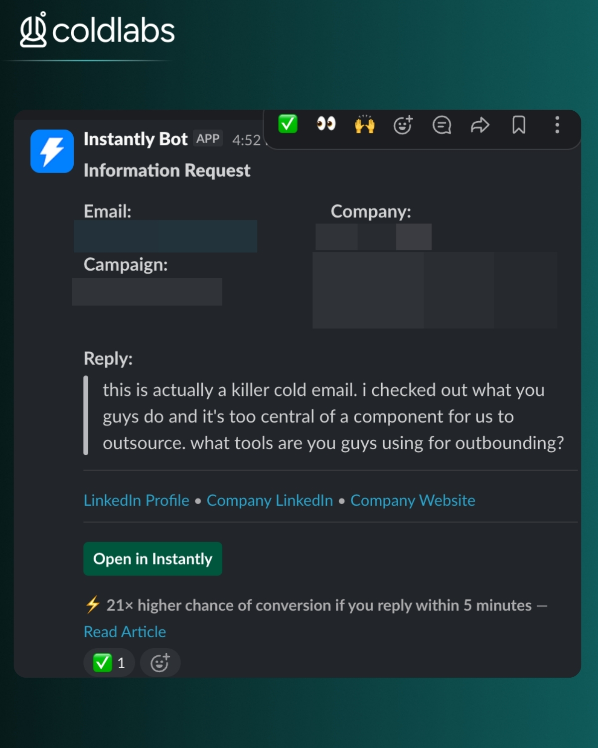 Customer reply 4